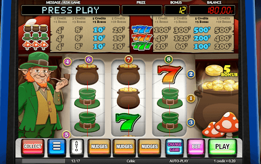 Celtic slot machine features Celtic Slot Game Features