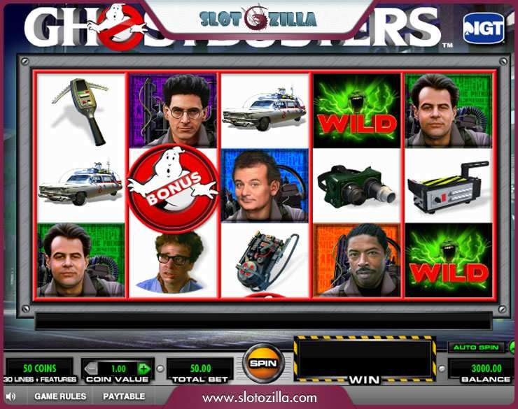 ghostbusters slot machine Ghostbusters slot machine IGT