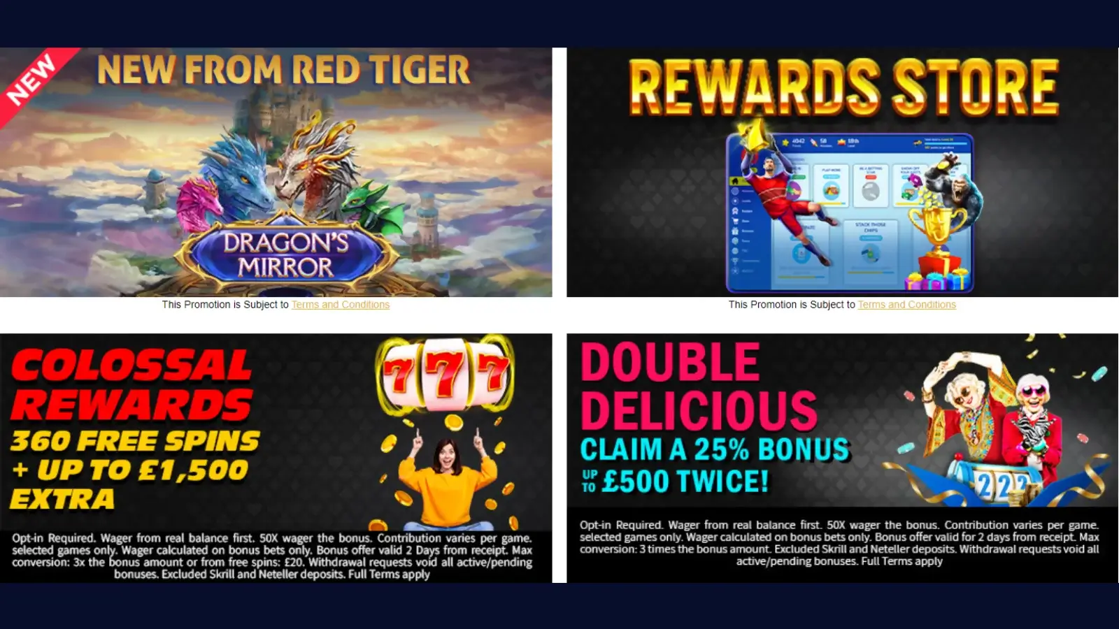 Welcome Bonus: Up to £1000 + 100 Free Spins on Starburst, Book of Dead monster casino review