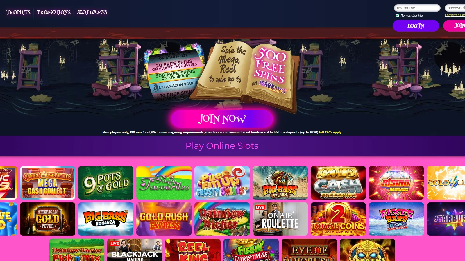 wizard slots casino