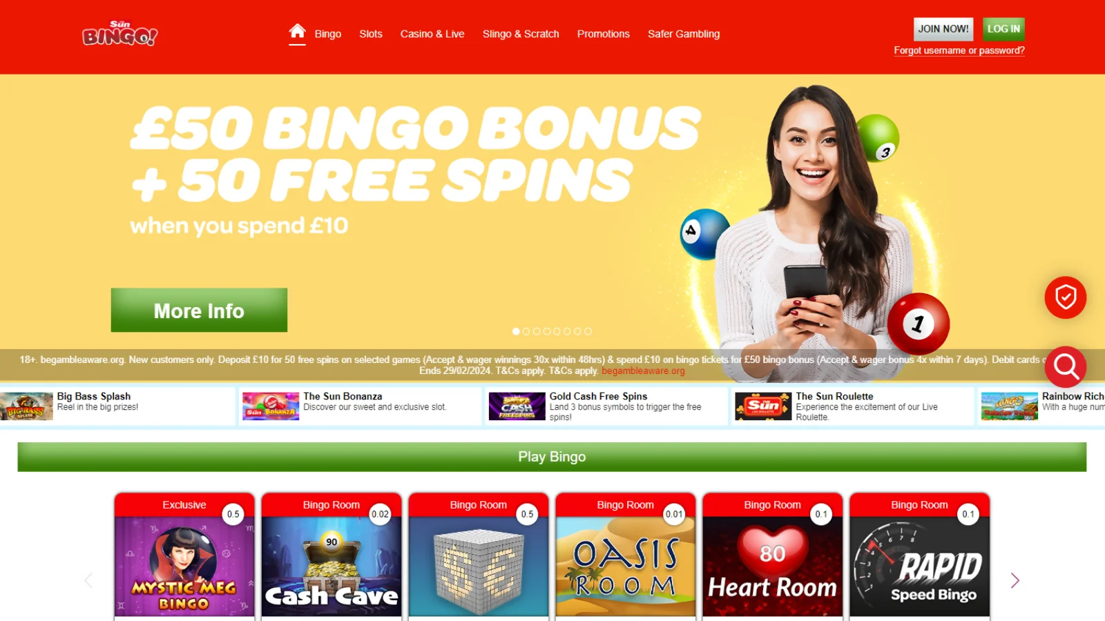Sun Bingo Bonus & Promotions the sun bingo
