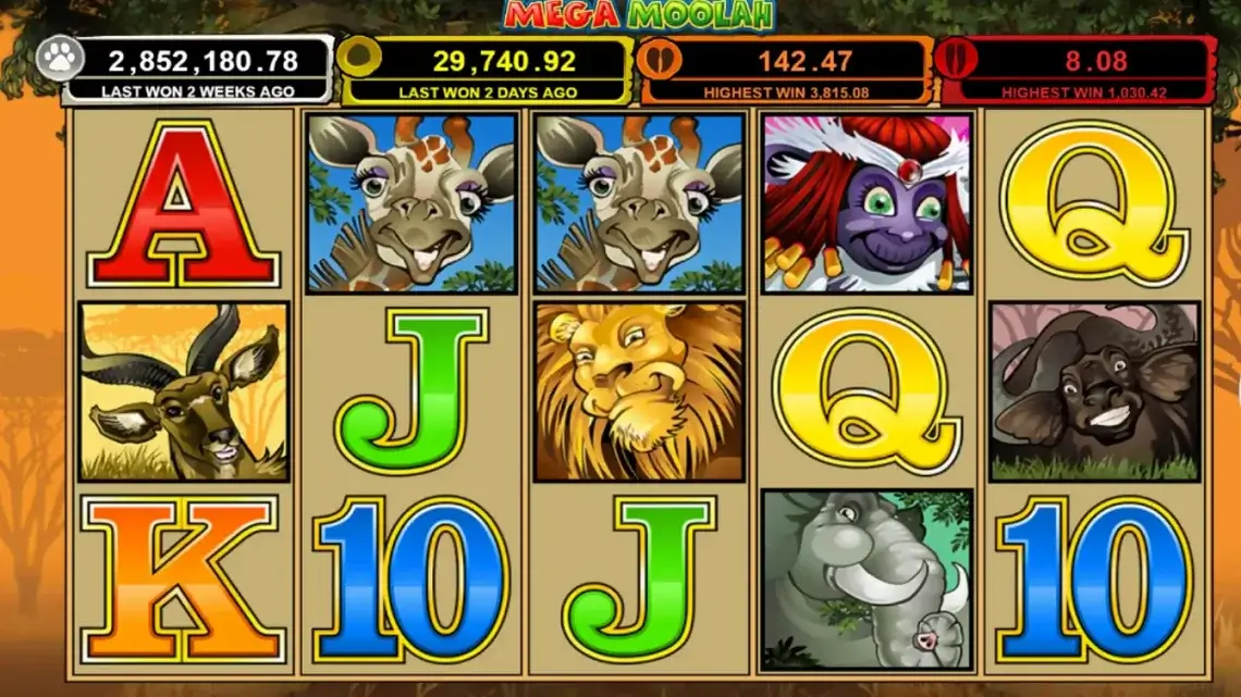 Mega Moolah Free Slots