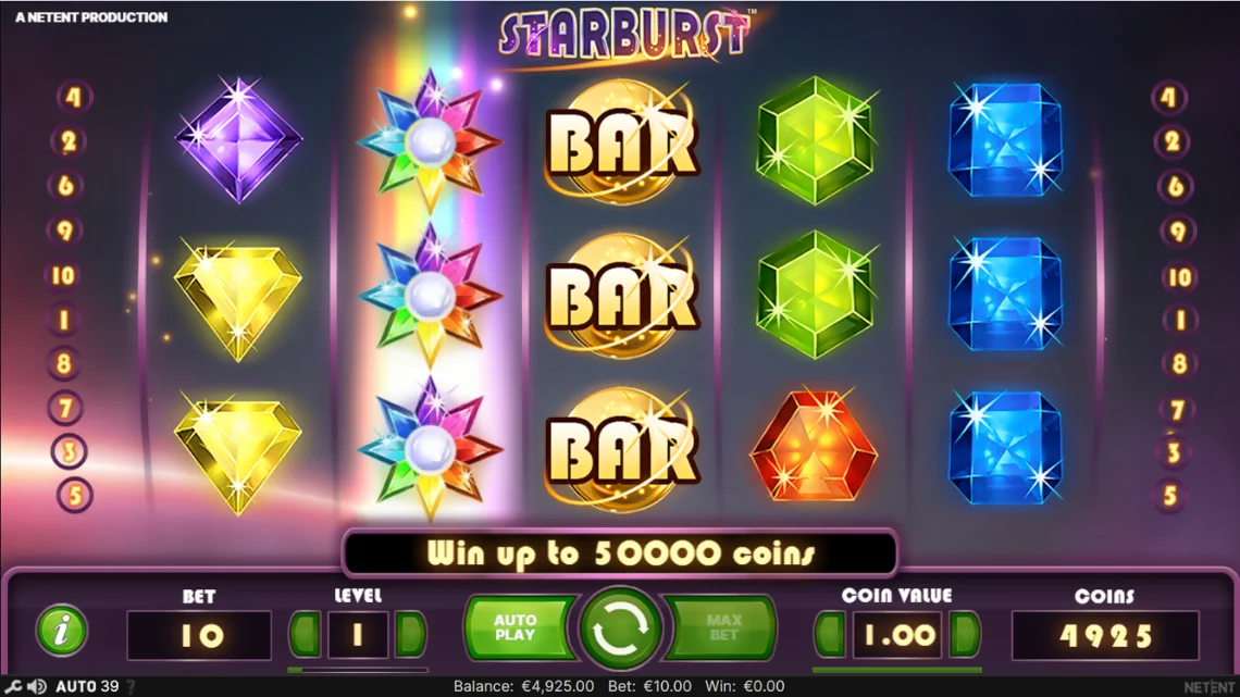 Starburst Free Slots